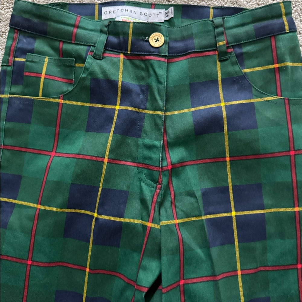 Gretchen Scott plaidly cooper pants
